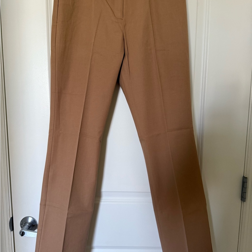 The Limited Signature Stretch Women's Work Career Tan (-ish) Straight Leg Pants